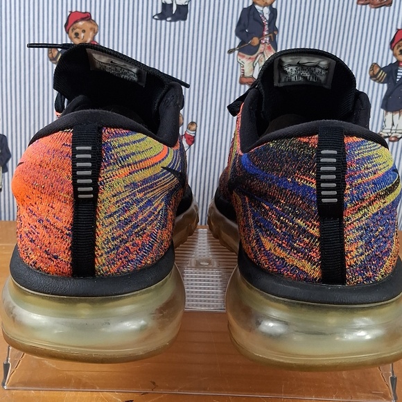 Nike Flyknit Max Multicolor Big Bubble Lightweight Casual Men\'s Sz 10.5 Shoes main image 4